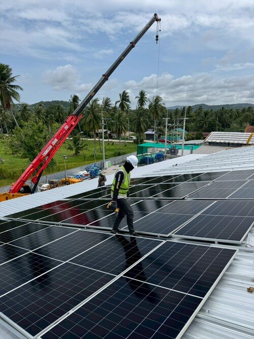 198kWp solar installation Si Racha — Kunini Solar EPC